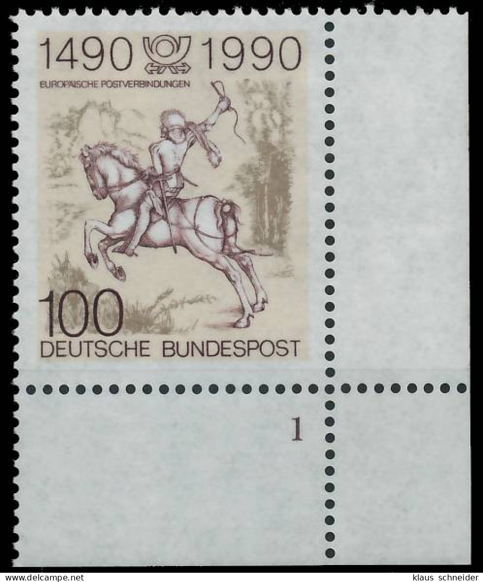 BRD BUND 1990 Nr 1445 Postfrisch FORMNUMMER 1 X575E26 - Unused Stamps
