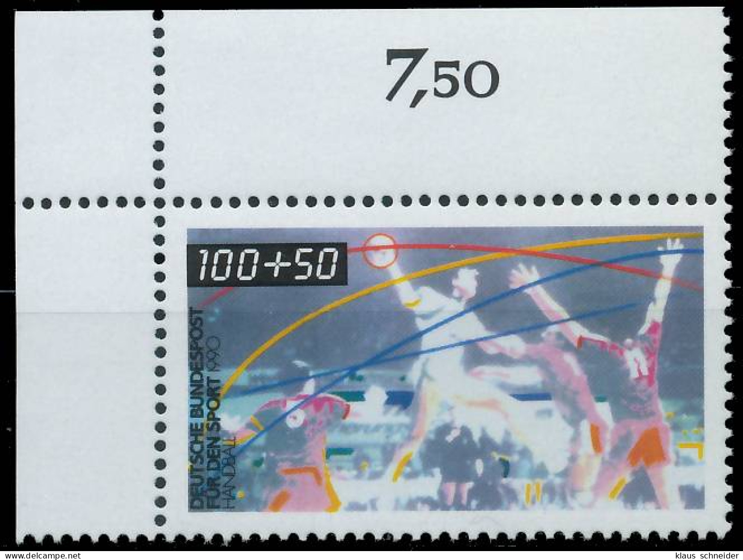BRD BUND 1990 Nr 1449 Postfrisch ECKE-OLI X575E3E - Unused Stamps
