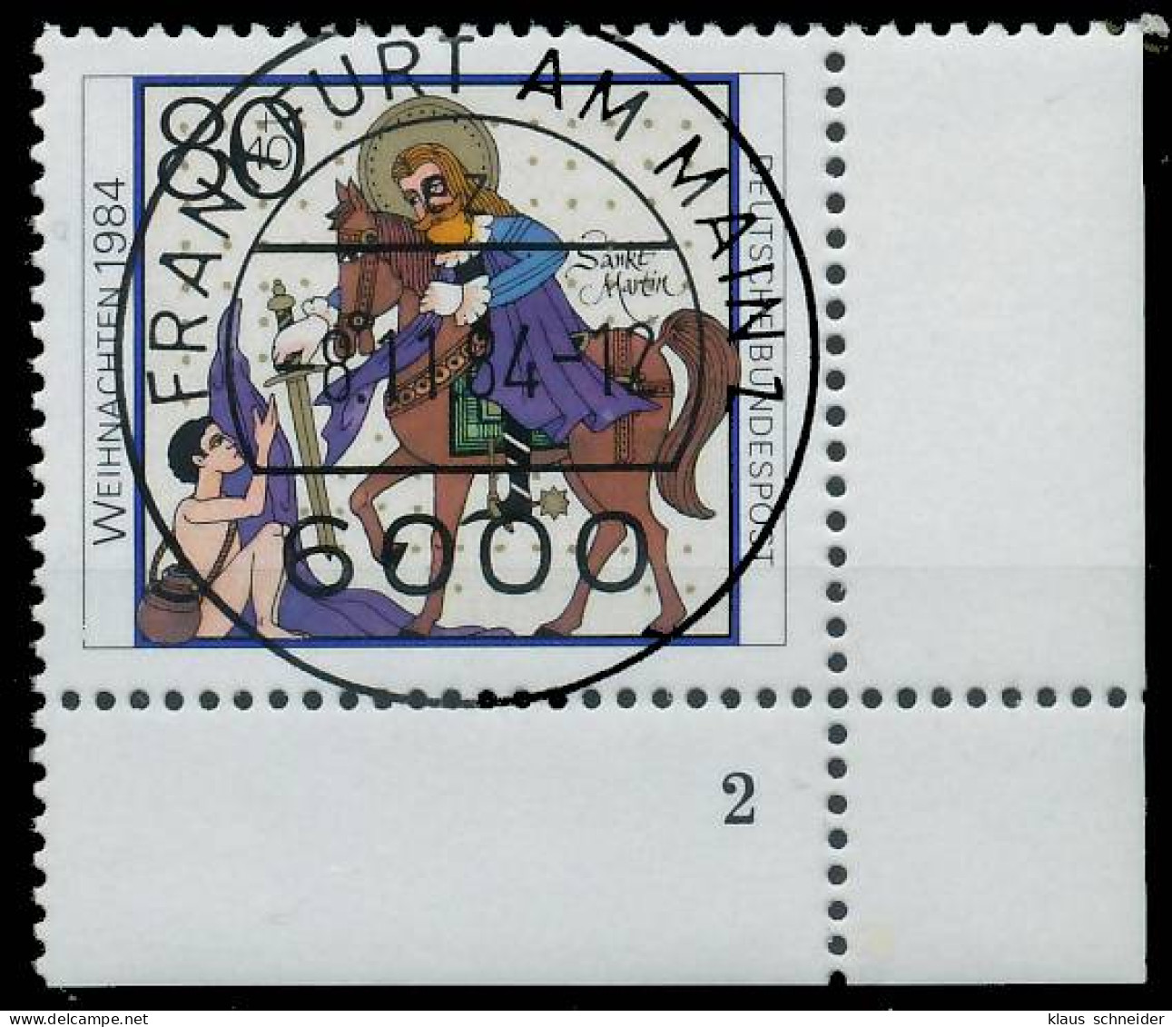 BRD BUND 1984 Nr 1233 Zentrisch Gestempelt FORMNUMMER 2 X579ED6 - Used Stamps