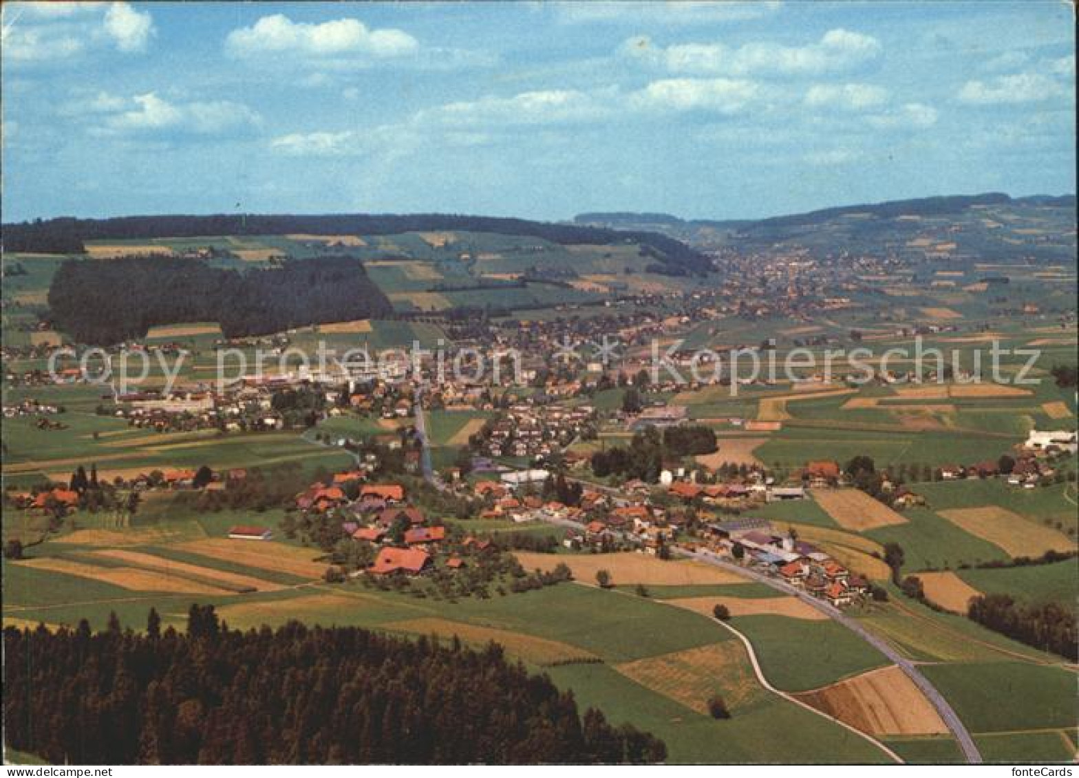 11875374 Konolfingen BE Fliegeraufnahme Konolfingen-Dorf - Autres & Non Classés