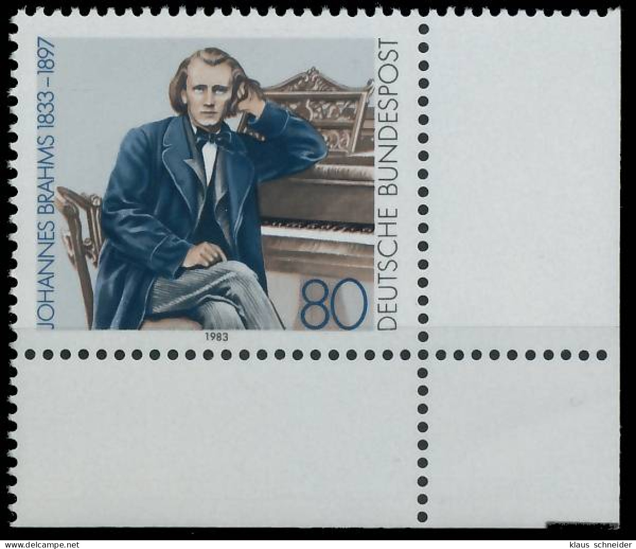 BRD BUND 1983 Nr 1177 Postfrisch ECKE-URE X57C9F2 - Unused Stamps