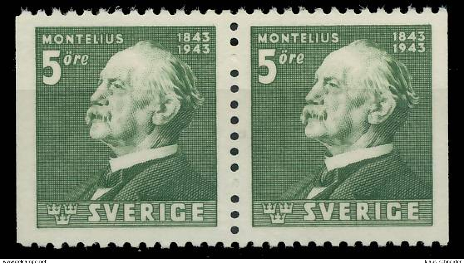 SCHWEDEN 1943 Nr 302Dl Dr Postfrisch WAAGR PAAR X57CCE6 - Ungebraucht