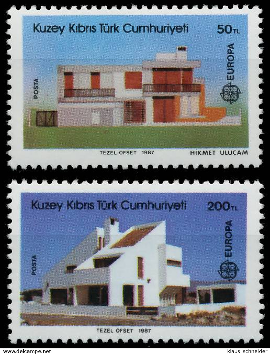 TÜRKISCH-ZYPERN 1987 Nr 205A-206A Postfrisch X5C9F02 - Neufs