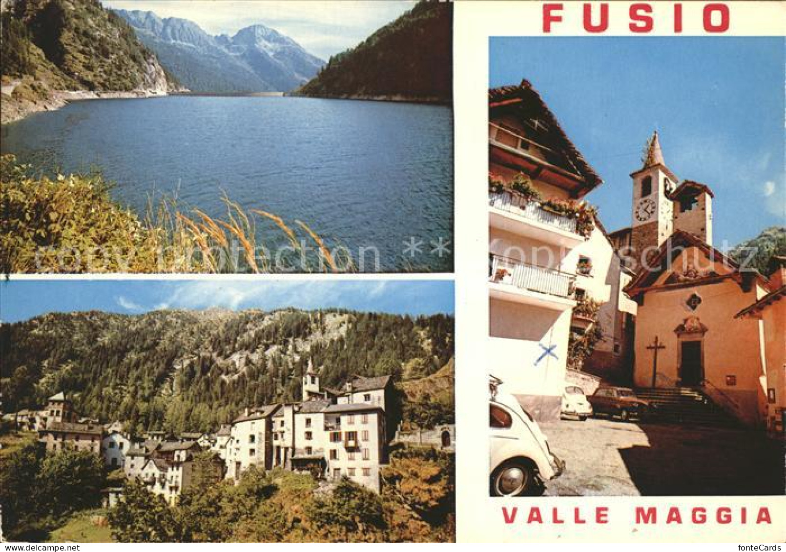11875313 Fusio_TI Lago Di Sambuco Valle Maggia Dorfpartie - Autres & Non Classés