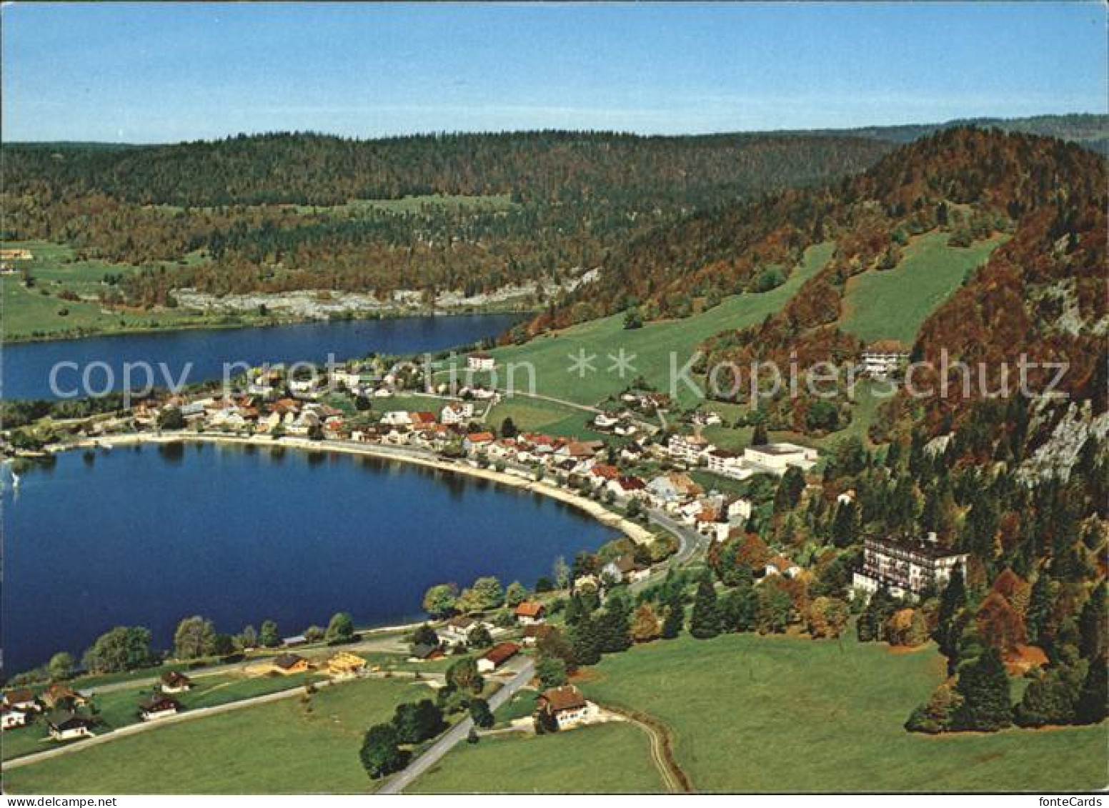 11875304 Le Pont VD Lac De Joux Et Lac Brenet Le Pont - Otros & Sin Clasificación