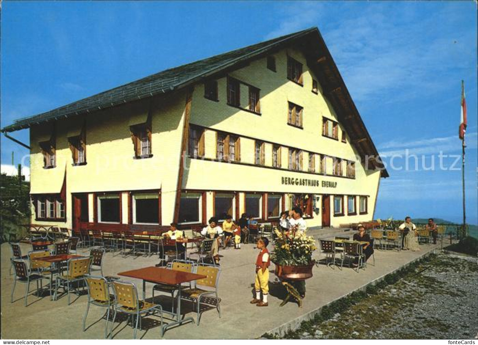 11875291 Ebenalp Berggasthaus Ebenalp Terrasse Ebenalp - Andere & Zonder Classificatie