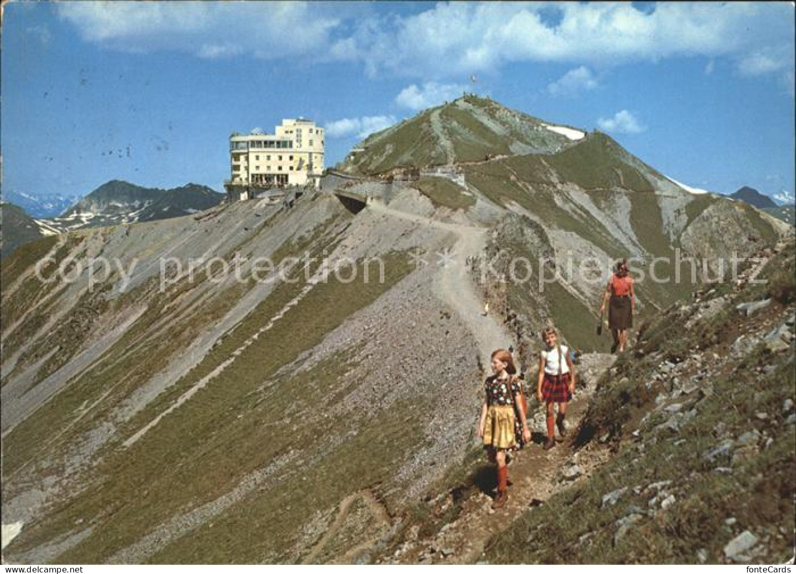 11875274 Davos GR Bergrestaurant Jakobshorn Wanderer Davos Platz - Sonstige & Ohne Zuordnung