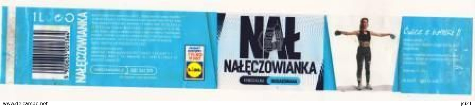 Étiquette D'eau Minérale Pologne " NAL "  _Ee35 - Otros & Sin Clasificación