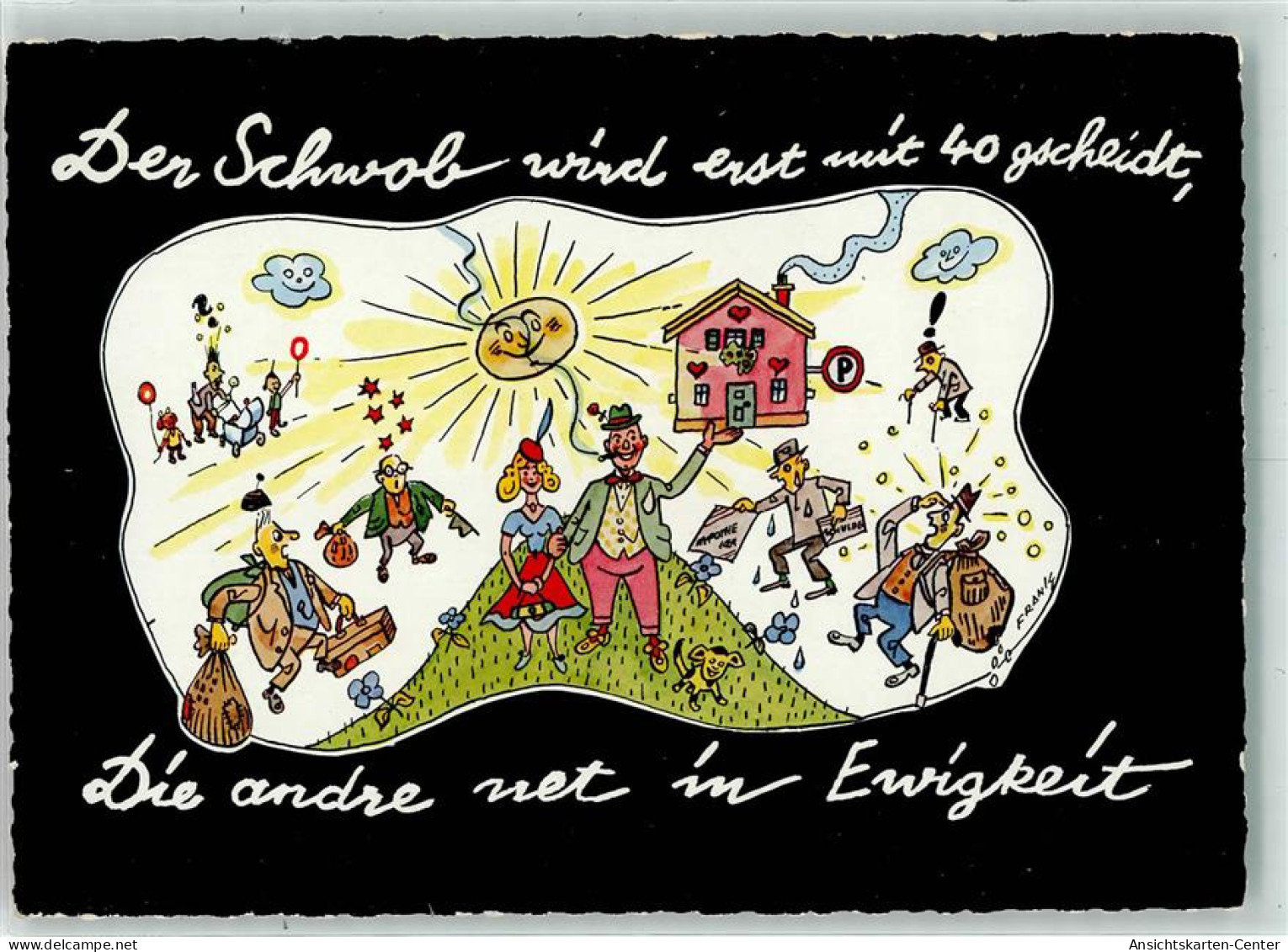 39282506 - Schwabe Sign. Hugo Frank - Humor