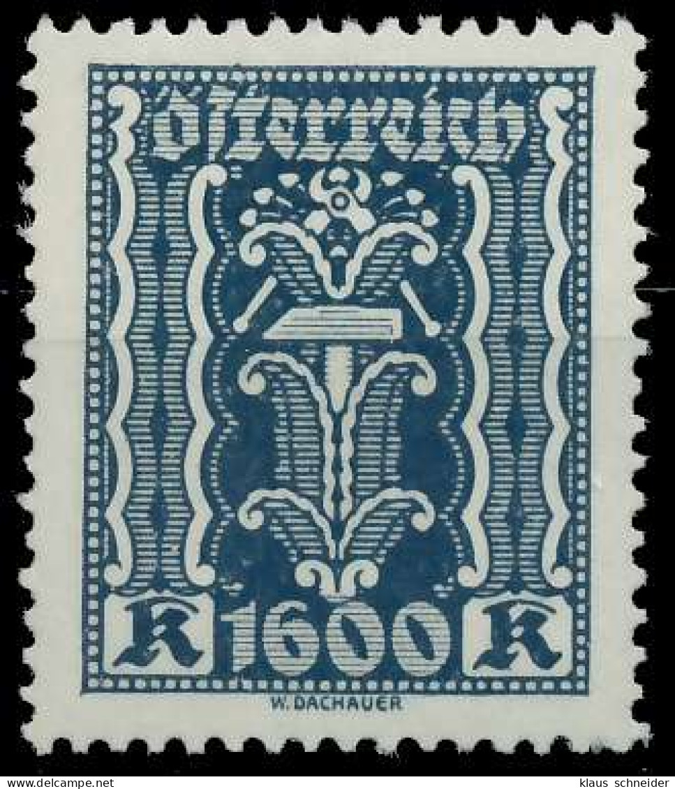 ÖSTERREICH 1922 Nr 394 Postfrisch X6FACD6 - Ongebruikt