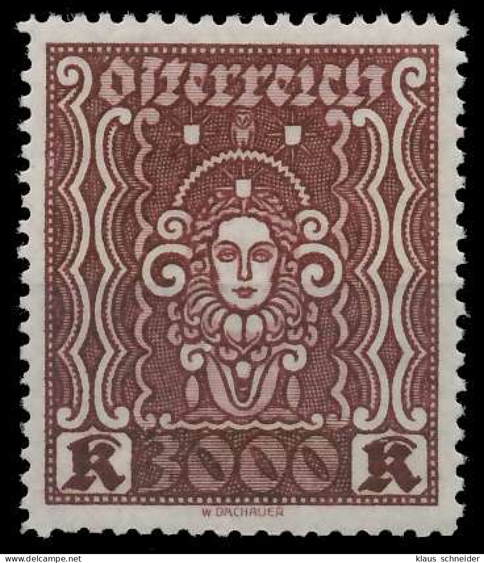 ÖSTERREICH 1922 Nr 406AI Postfrisch X6FAD22 - Ongebruikt