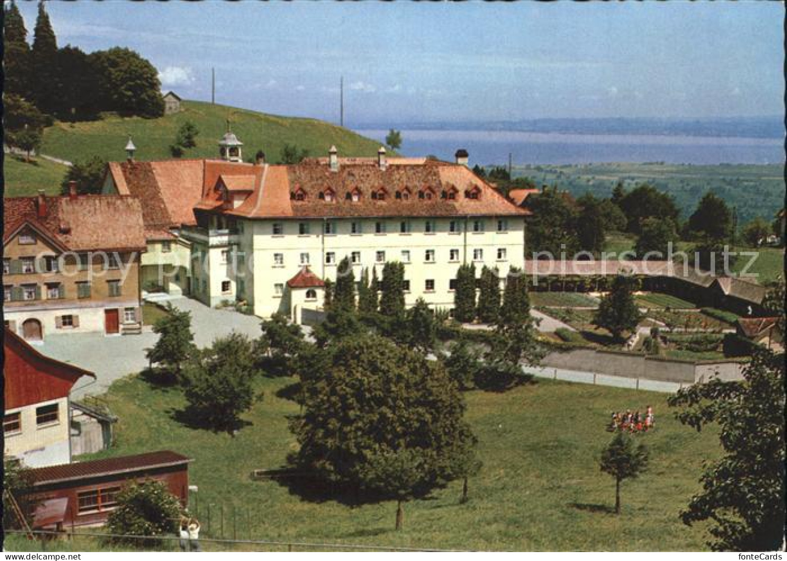 11875222 Walzenhausen AR Kloster Grimmenstein Mit Bodensee Walzenhausen - Sonstige & Ohne Zuordnung