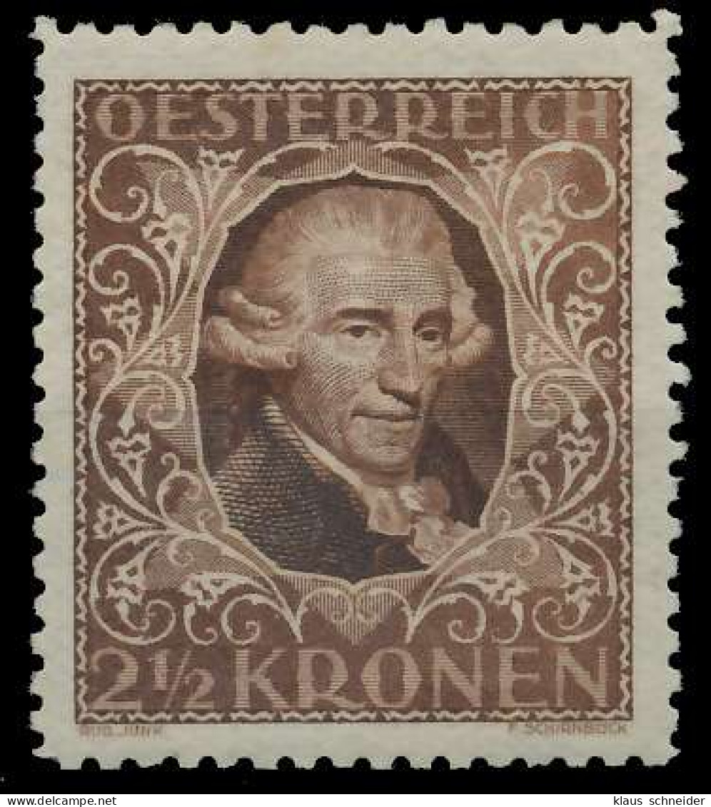 ÖSTERREICH 1922 Nr 418B Postfrisch X6FAD3E - Ongebruikt