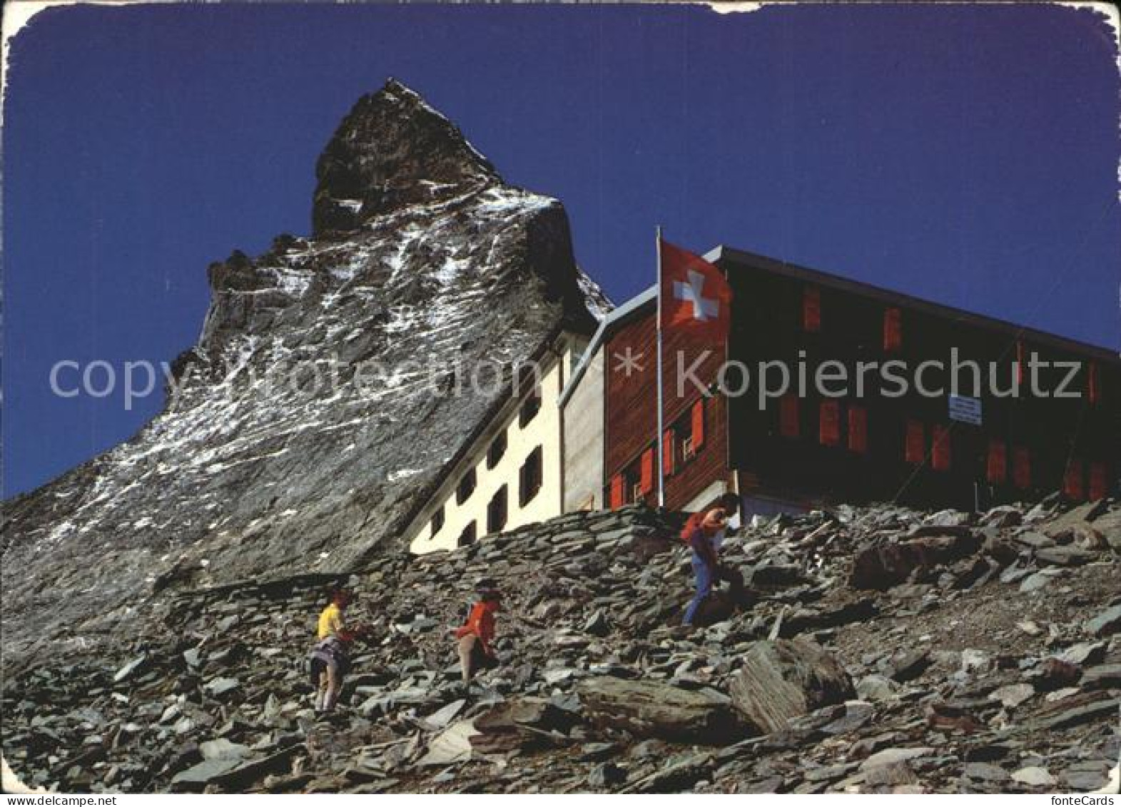 11875204 Zermatt VS Hoernlihuette Und Berghotel Belvedere Am Matterhorn  - Other & Unclassified