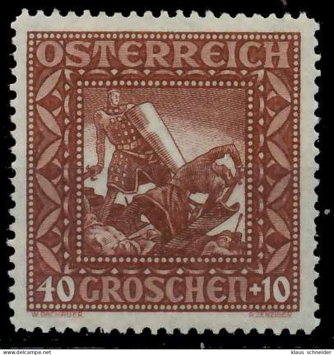 ÖSTERREICH 1926 Nr 493I Postfrisch X6FADC6 - Ongebruikt