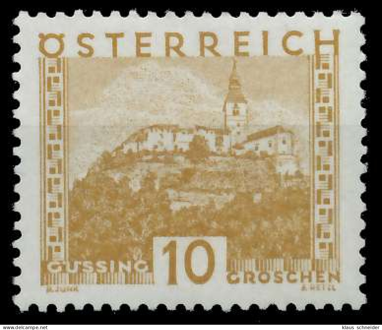 ÖSTERREICH 1929 Nr 498 Postfrisch X6FADE2 - Ongebruikt