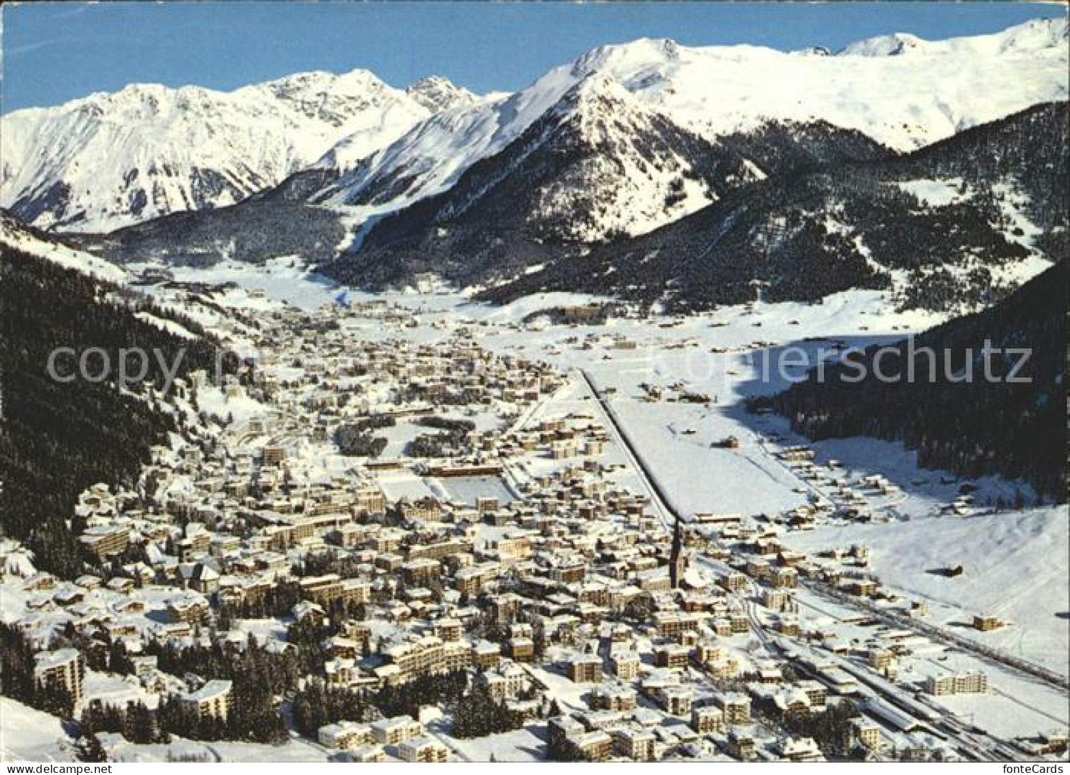 11875191 Davos GR Rhaetikon Fergenhoerner Seehorn Davos Platz - Sonstige & Ohne Zuordnung