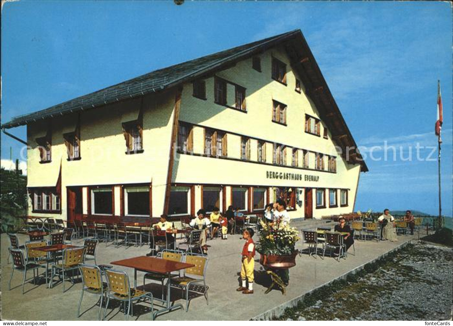 11875148 Ebenalp Berggasthaus Ebenalp Terrasse Ebenalp - Sonstige & Ohne Zuordnung