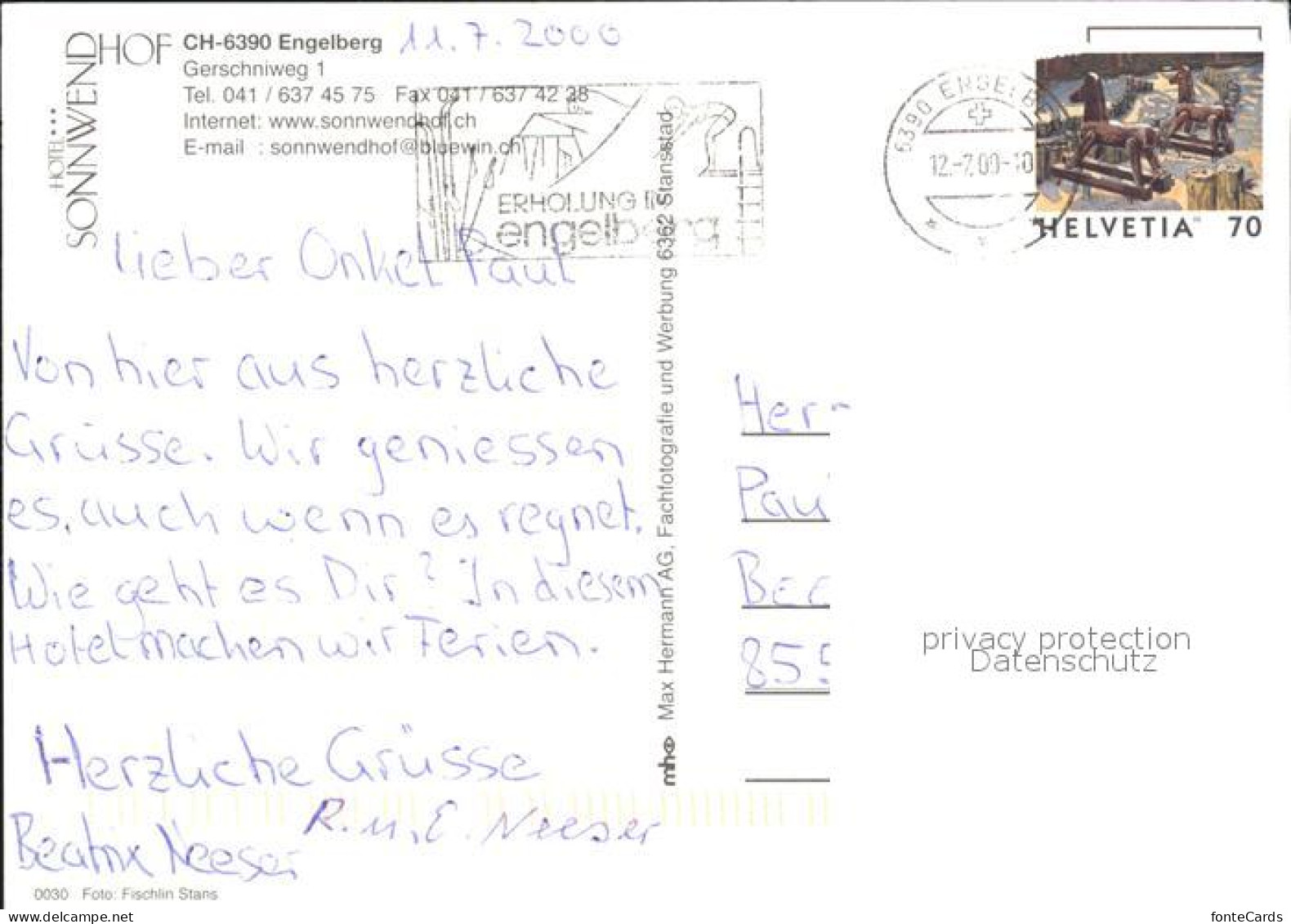 11875144 Engelberg OW Sonnwendhof Hotel Engelberg - Other & Unclassified