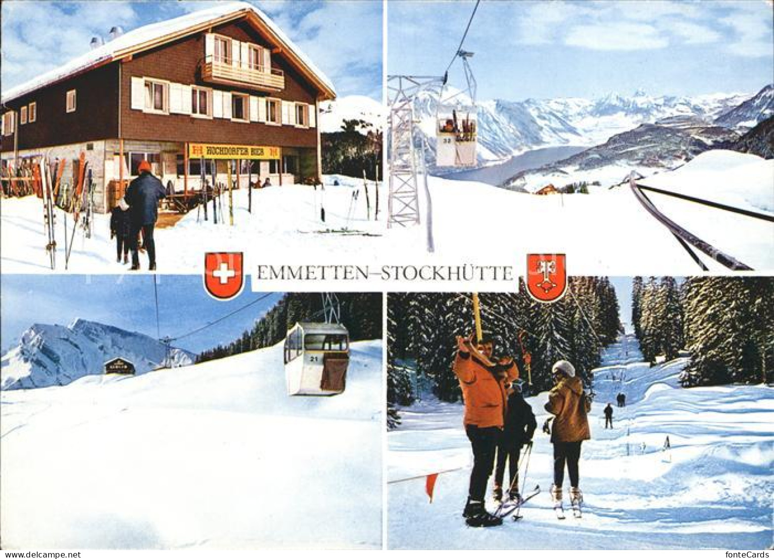 11875138 Emmetten Stockhuette Gondelbahn Skilifte Bergrestaurant Emmetten - Autres & Non Classés