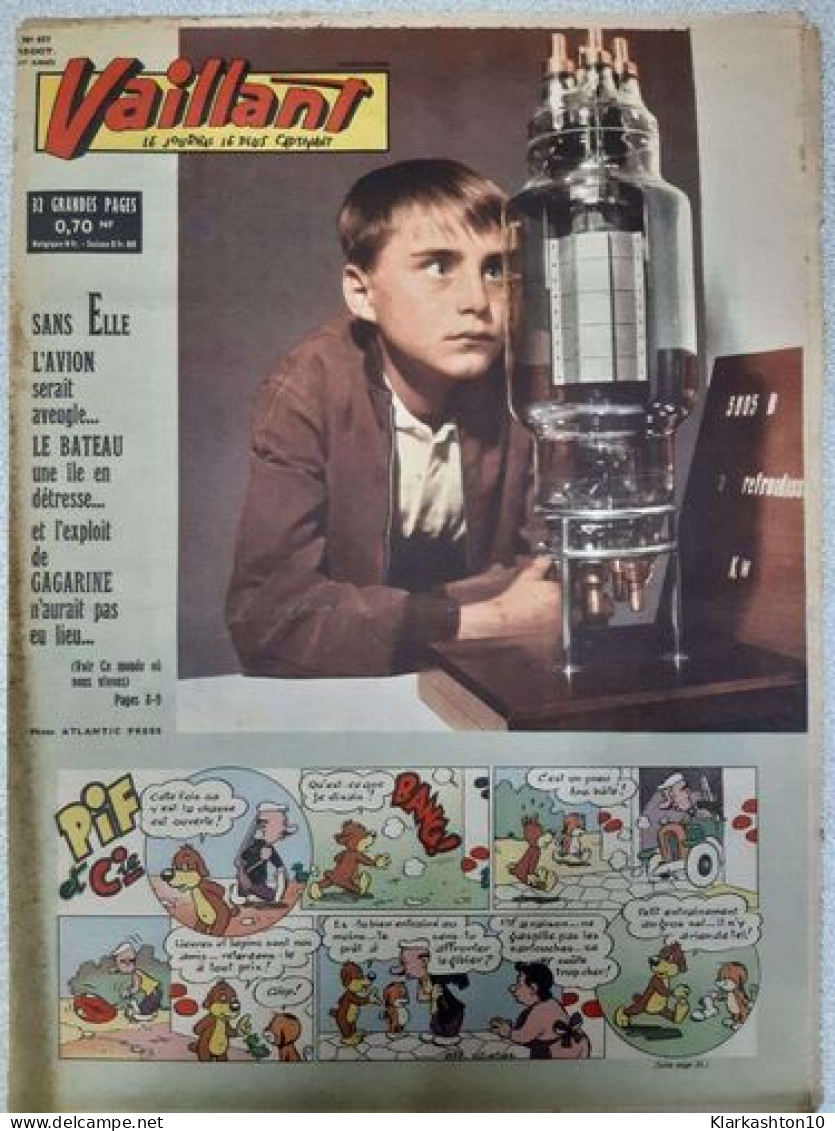 Vaillant Nº857 - Le Journal Le Plus Captivant - Altri & Non Classificati