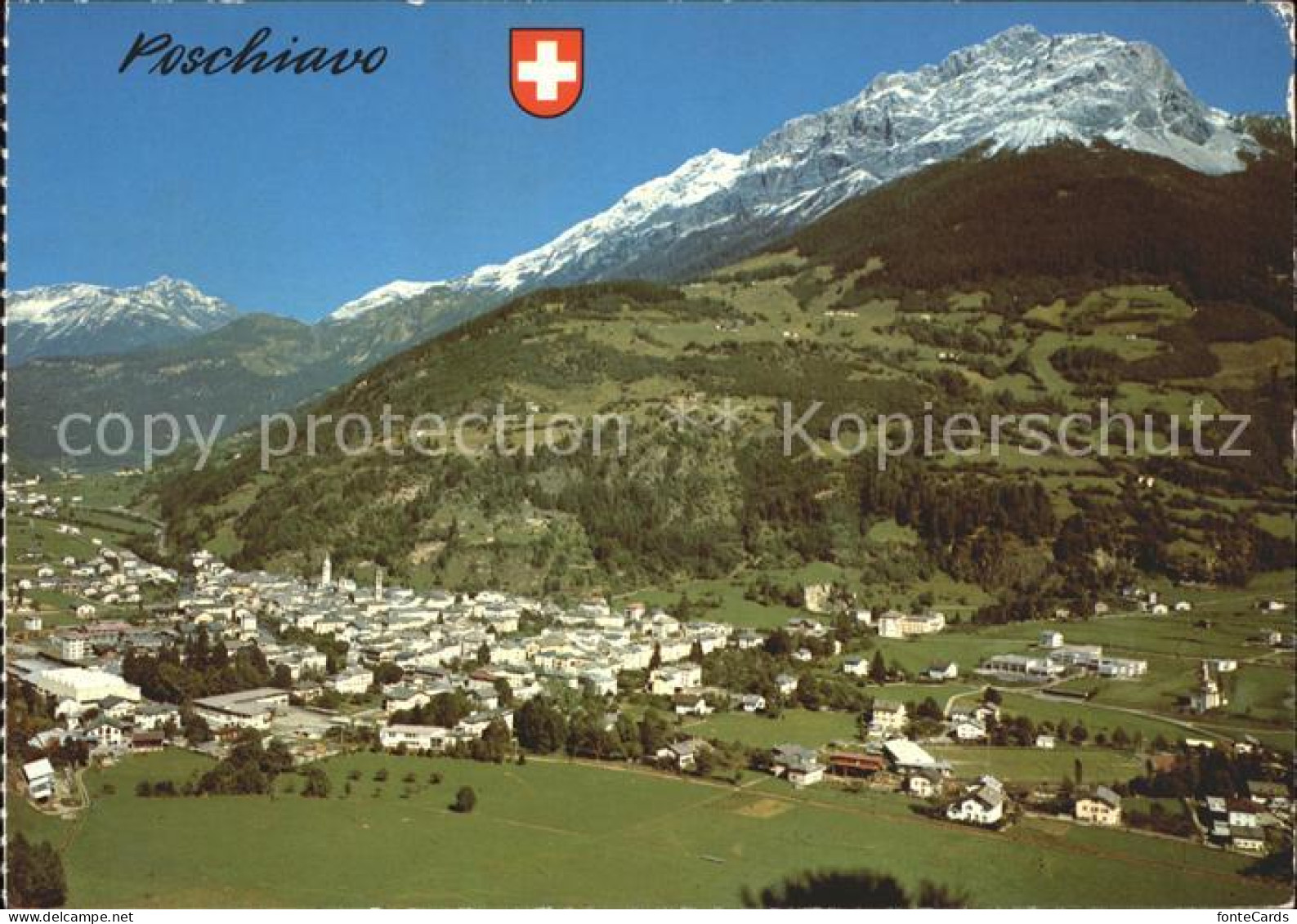 11875130 Poschiavo Con Vista Sul Piz Sassalbo Poschiavo - Sonstige & Ohne Zuordnung