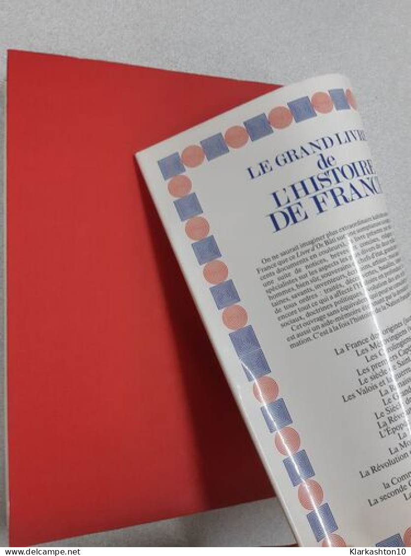 Le Grand Livre De L'histoire De France - Andere & Zonder Classificatie