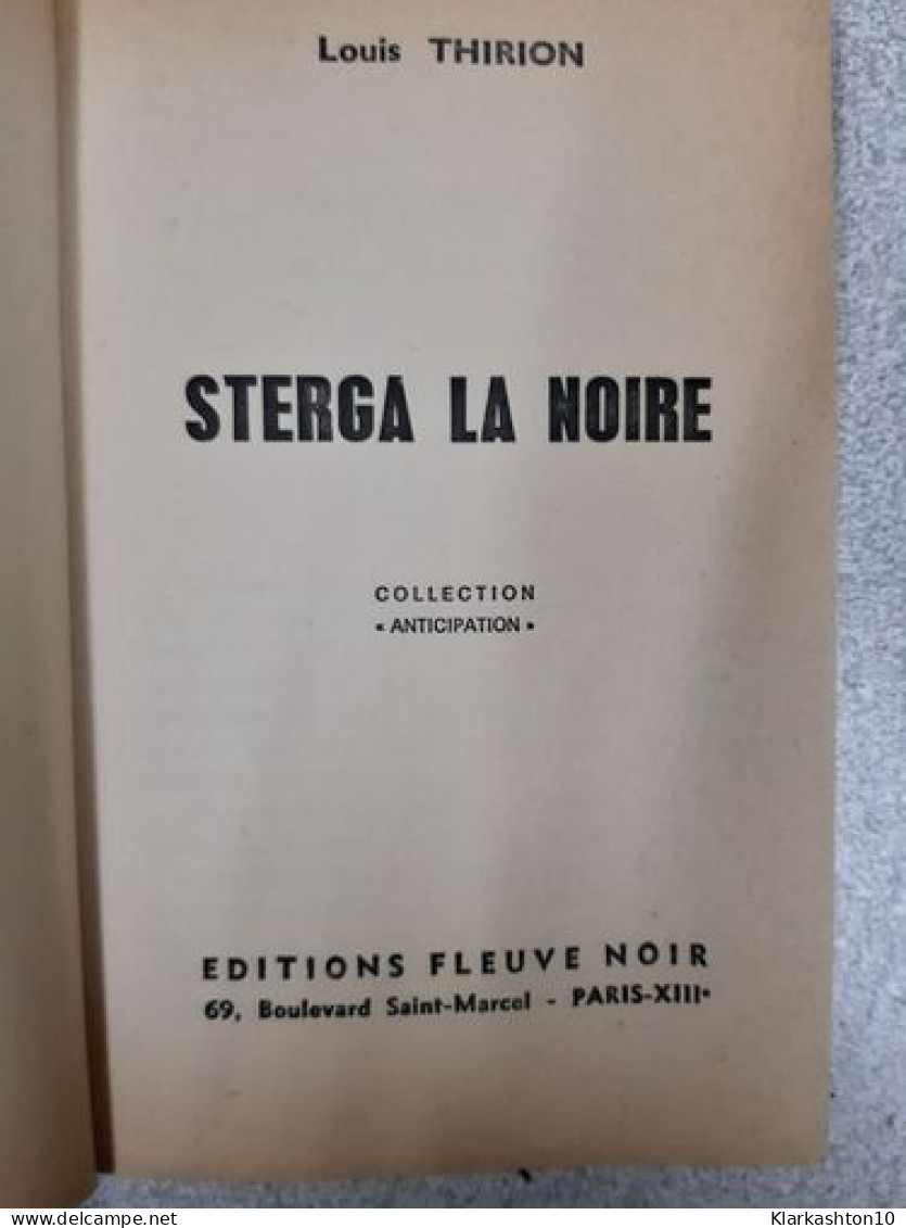 Sterga La Noire - Andere & Zonder Classificatie