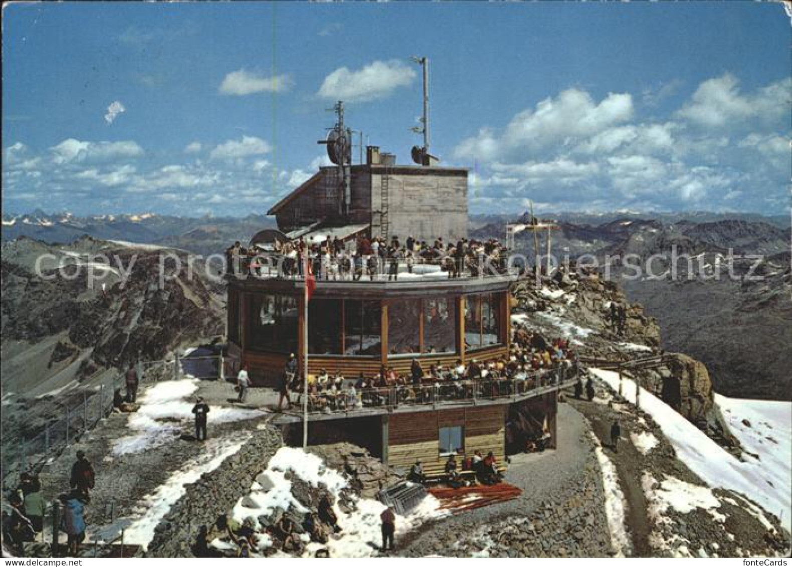 11875113 Piz Corvatsch Endstation Der Corvatsch Luftseilbahn Panoramarestaurant  - Sonstige & Ohne Zuordnung