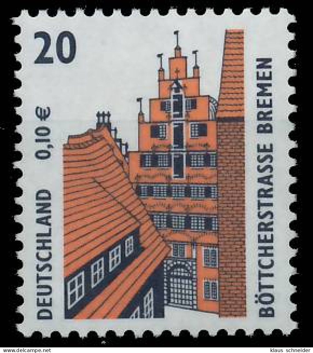 BRD BUND DS SEHENSWÜRDIGKEITEN Nr 2224 Postfrisch S3B7C12 - Unused Stamps