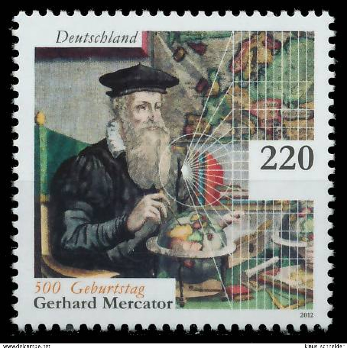 BRD BUND 2012 Nr 2918 Postfrisch S3B7F72 - Unused Stamps