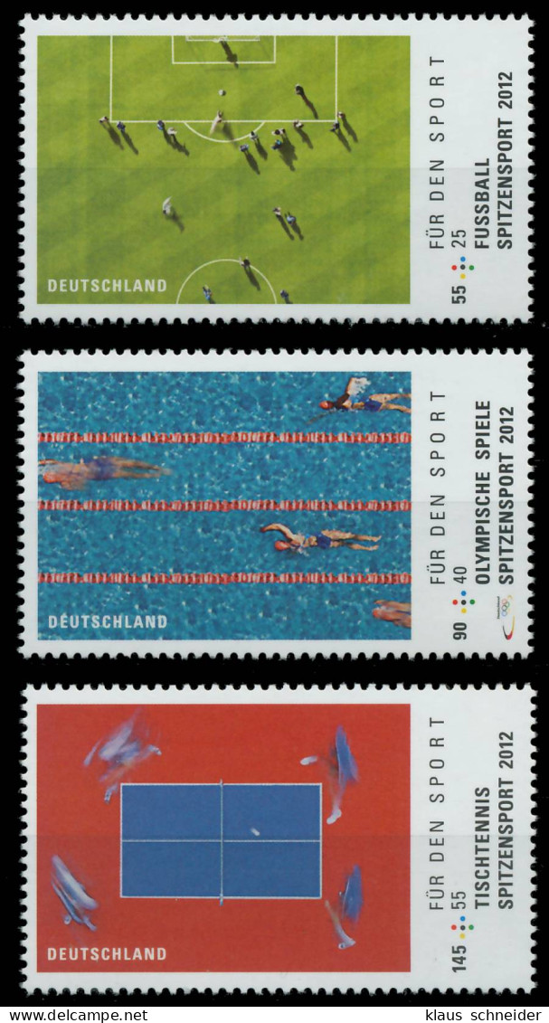 BRD BUND 2012 Nr 2924-2926 Postfrisch S3B7F82 - Unused Stamps