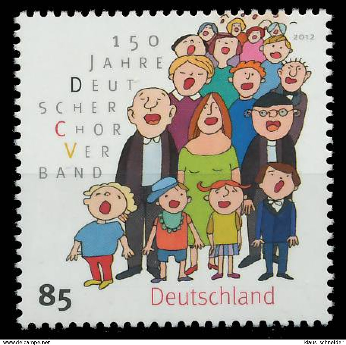 BRD BUND 2012 Nr 2939 Postfrisch S3B7FAA - Unused Stamps