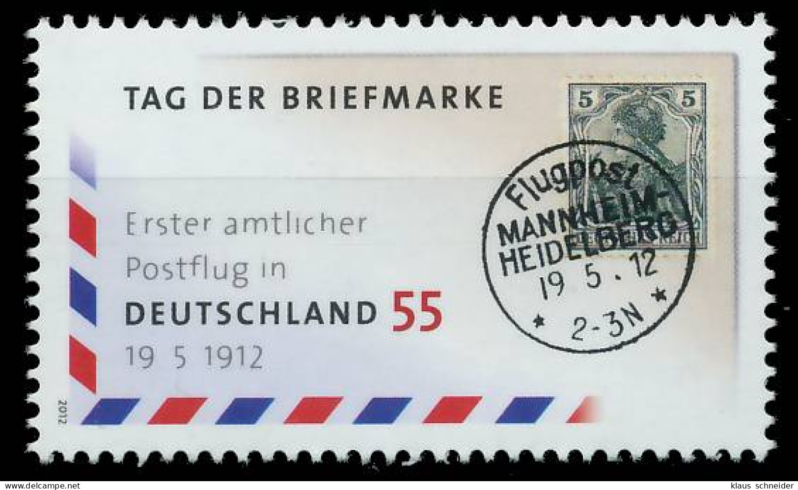 BRD BUND 2012 Nr 2954 Postfrisch S3B7FDE - Unused Stamps