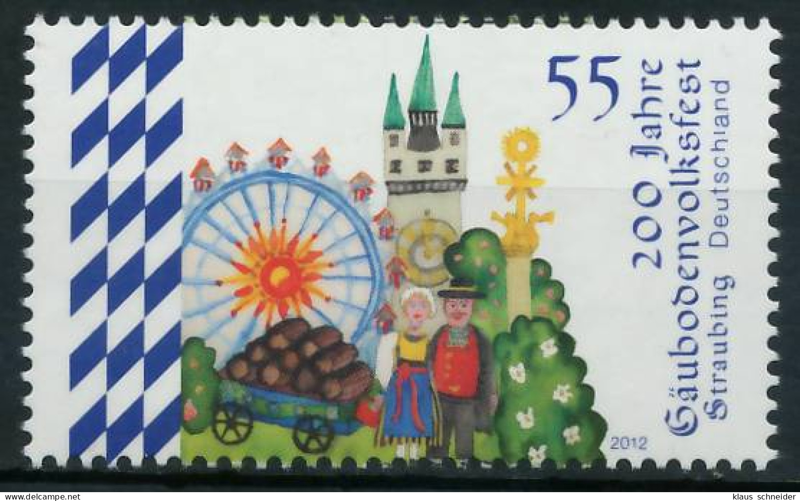 BRD BUND 2012 Nr 2950 Postfrisch S3B7FCE - Unused Stamps