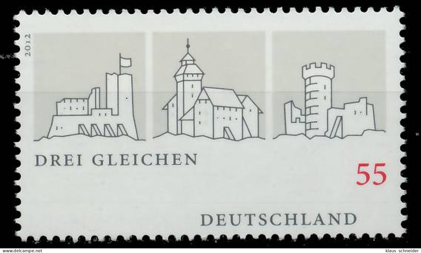 BRD BUND 2012 Nr 2959 Postfrisch S3B7FF2 - Unused Stamps