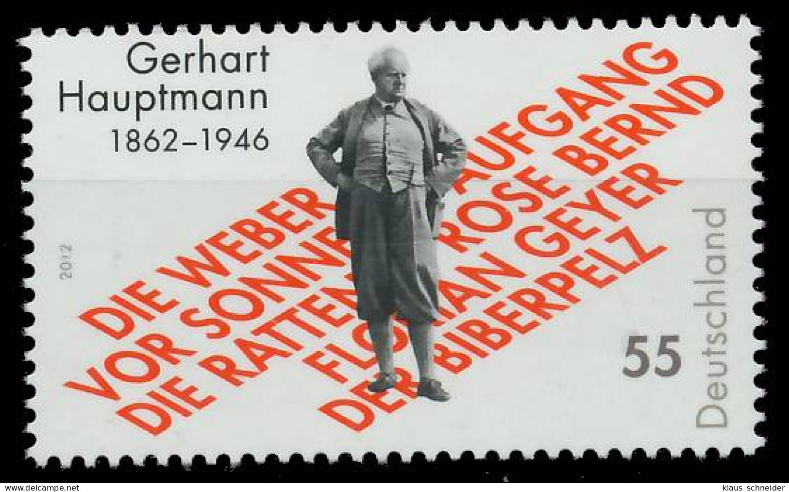 BRD BUND 2012 Nr 2963 Postfrisch S3B8002 - Unused Stamps