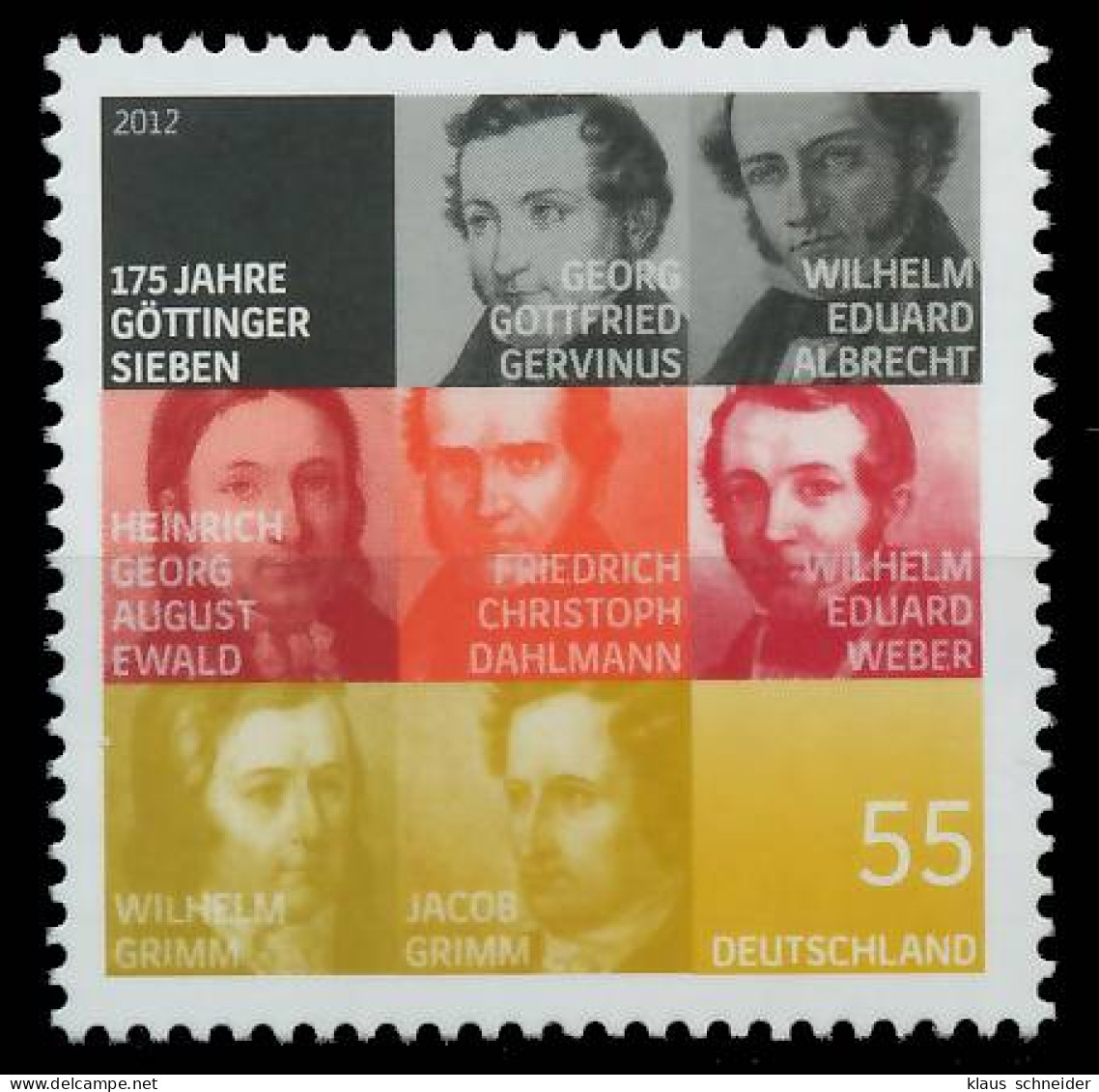 BRD BUND 2012 Nr 2962 Postfrisch S3B7FFE - Unused Stamps