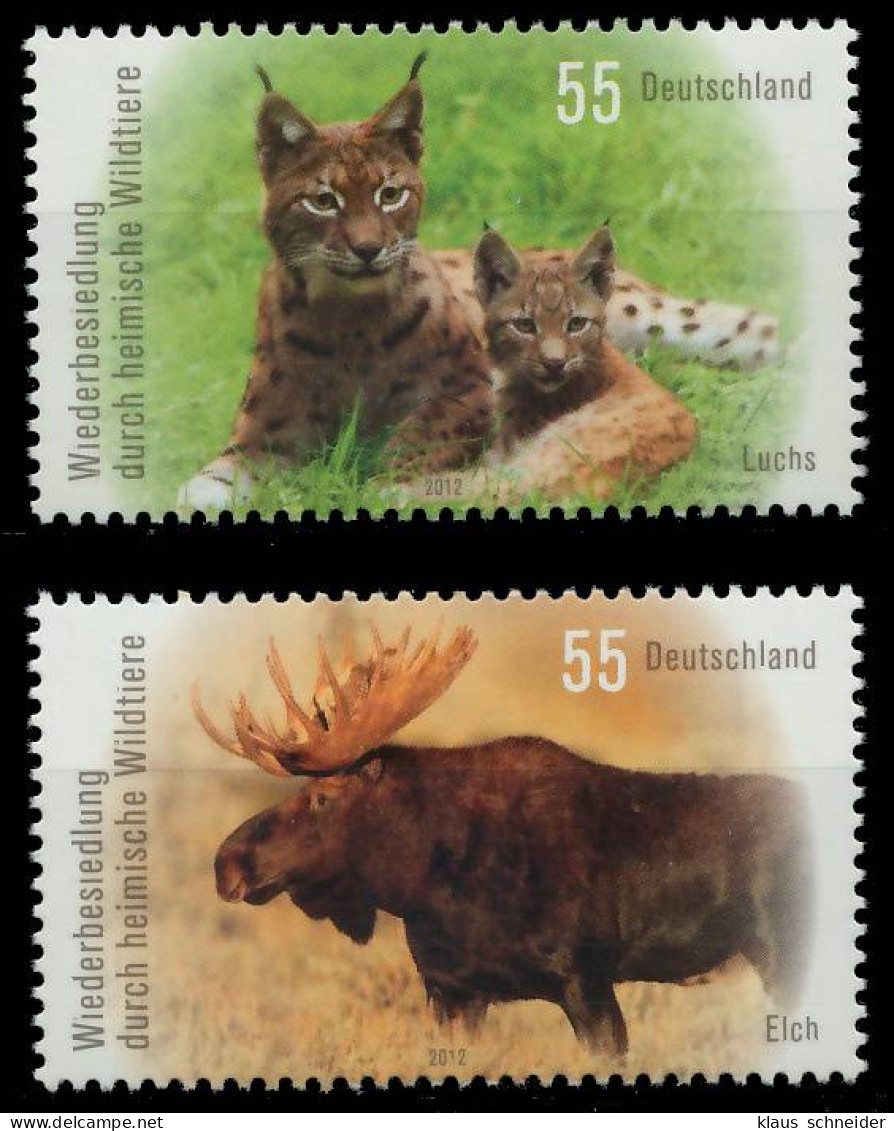 BRD BUND 2012 Nr 2913-2914 Postfrisch S3B803A - Unused Stamps