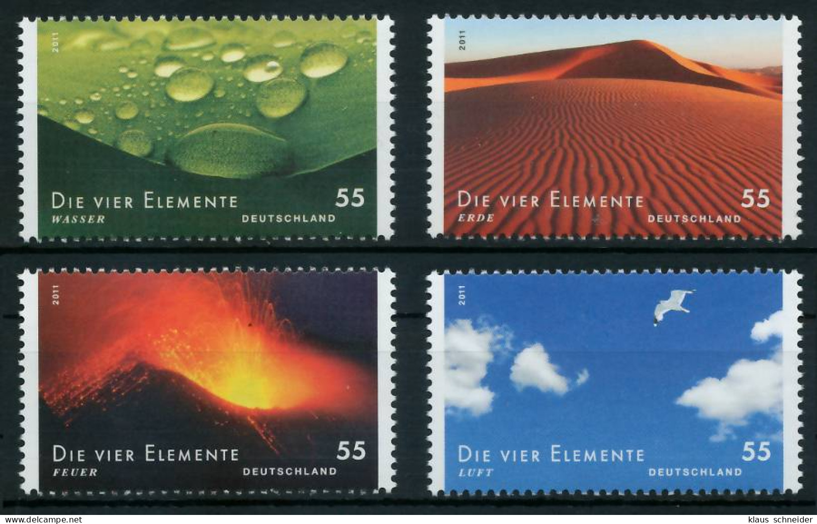 BRD BUND 2011 Nr 2852-2855 Postfrisch S3BF85E - Unused Stamps