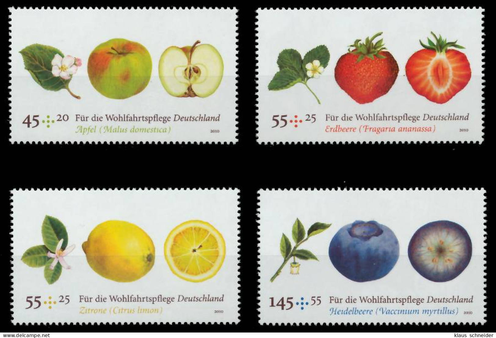 BRD BUND 2010 Nr 2769-2772 Postfrisch S3BF9FA - Unused Stamps