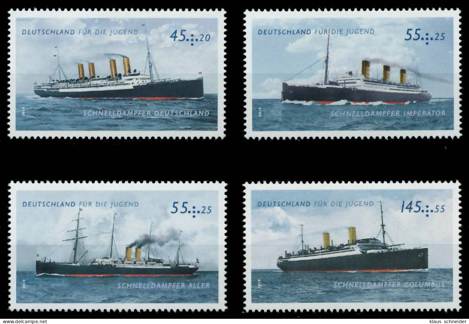 BRD BUND 2010 Nr 2809-2812 Postfrisch S3BFB36 - Unused Stamps