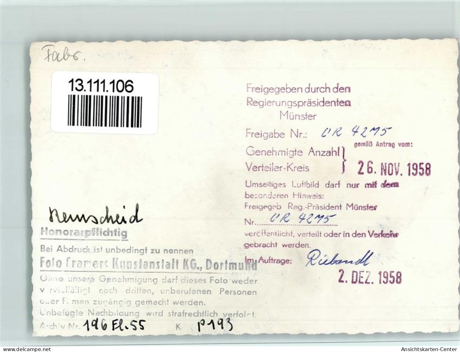 13111106 - Remscheid - Remscheid