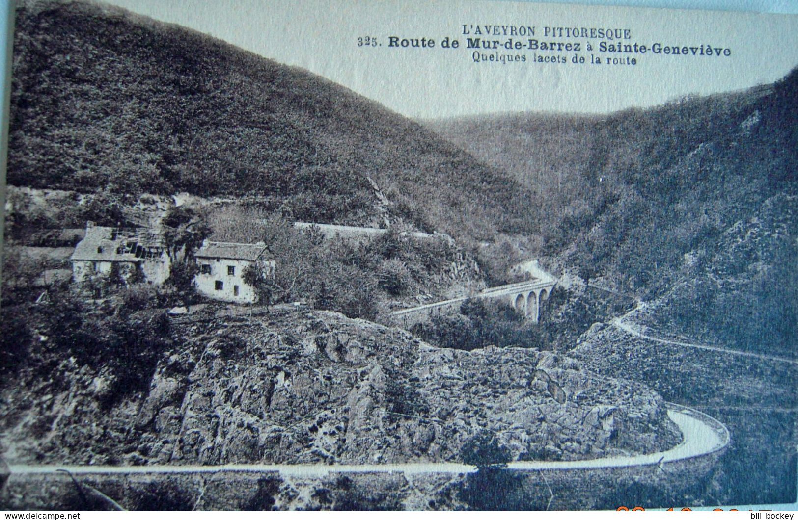 CPA Années 1920  Les Lacets - Route De MUR-DE-BARREZ-Ste Geneviève - Aurillac - Laguiole - Aubrac Rodez BEL ETAT - Other & Unclassified
