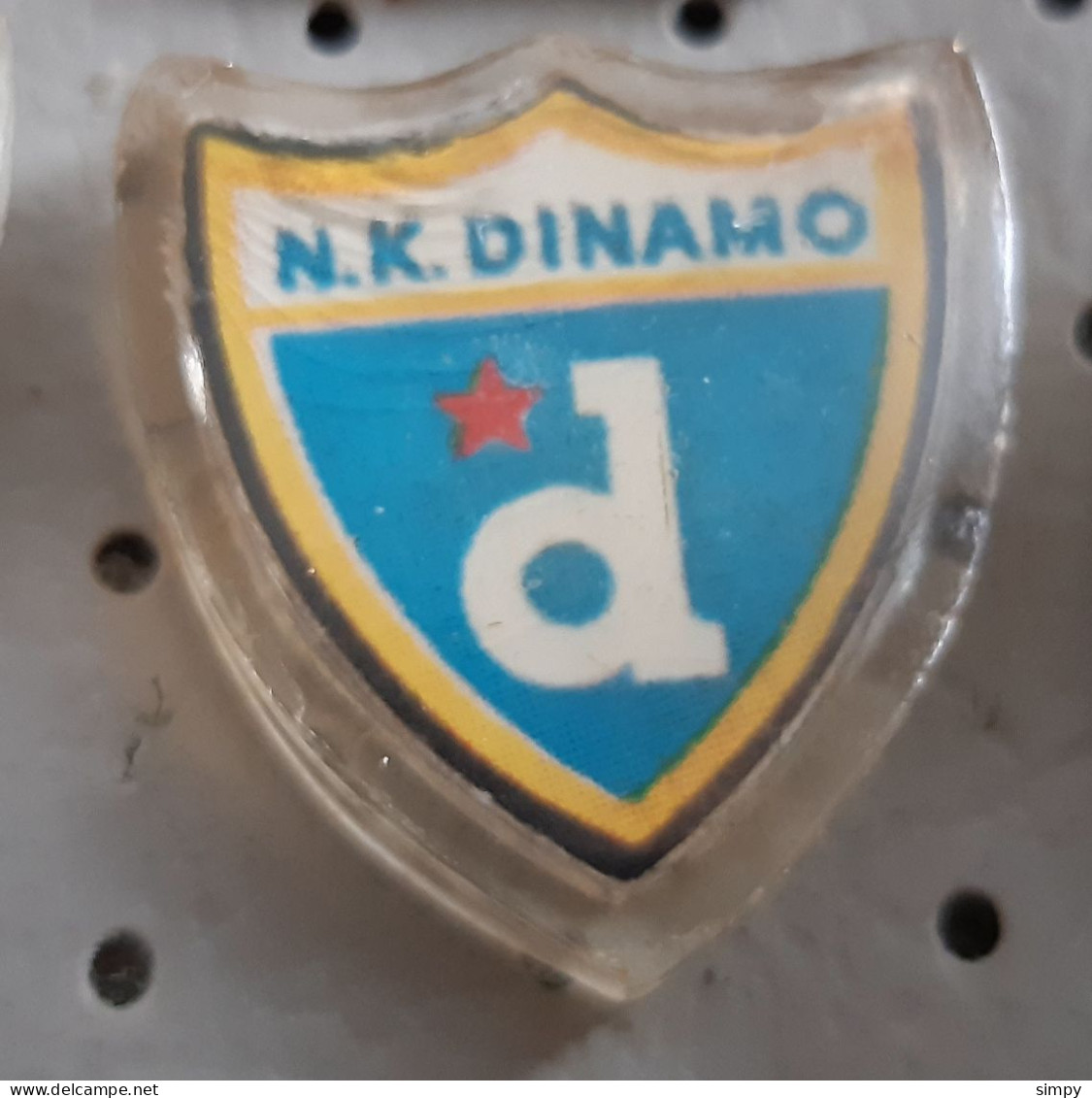 Football Club NK Dinamo Zagreb Soccer Socker Calcio Socker Croatia Yugoslavia Pin - Voetbal