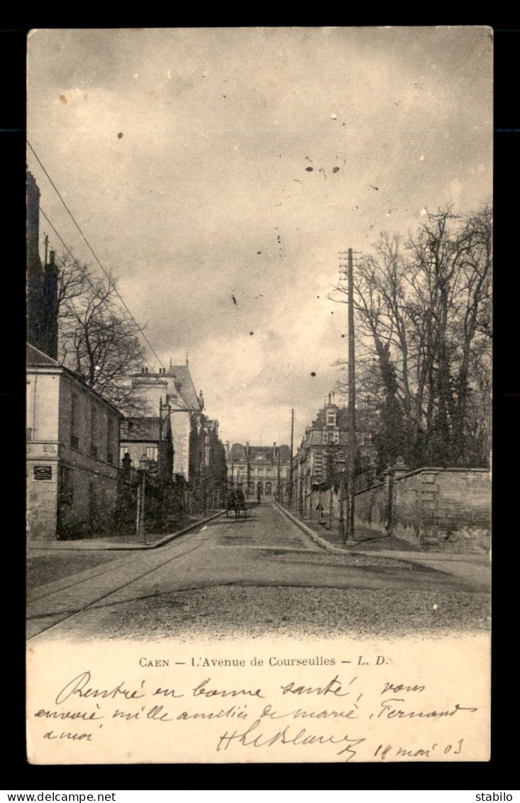 14 - CAEN - AVENUE DE COURSEULLES - Caen