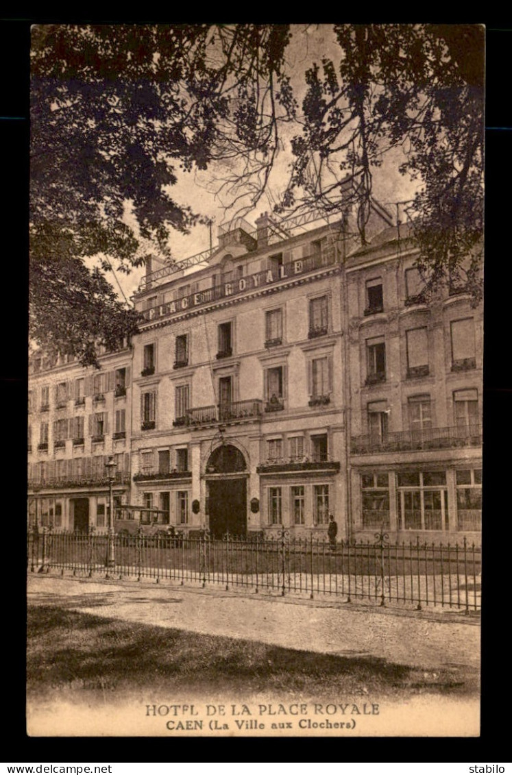 14 - CAEN - HOTEL DE LA PLACE ROYALE - Caen