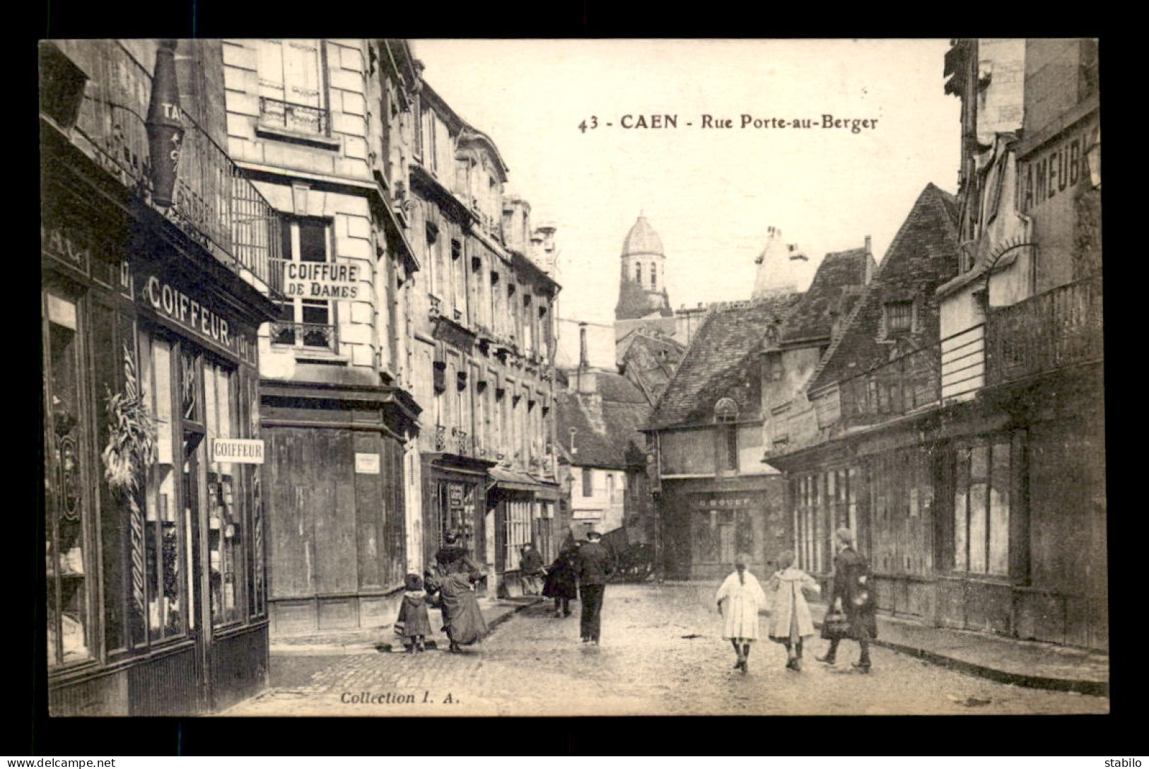 14 - CAEN - RUE PORTE-AU-BERGER - Caen