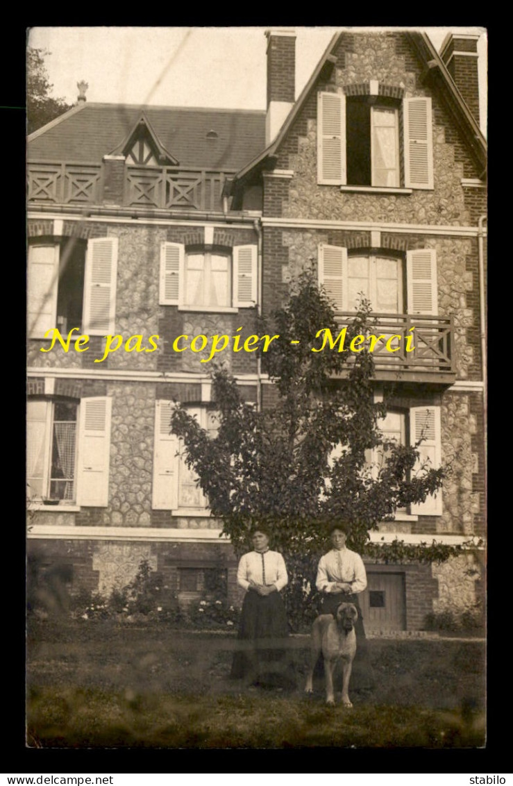 14 - TROUVILLE - PROPRIETE - MAI 1915 - CARTE PHOTO ORIGINALE - Trouville