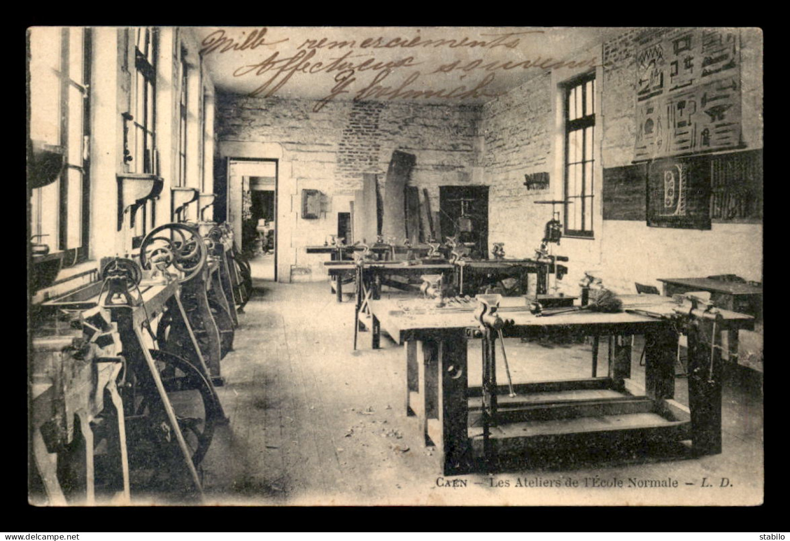 14 - CAEN - LES ATELIERS DE L'ECOLE NORMALE - Caen